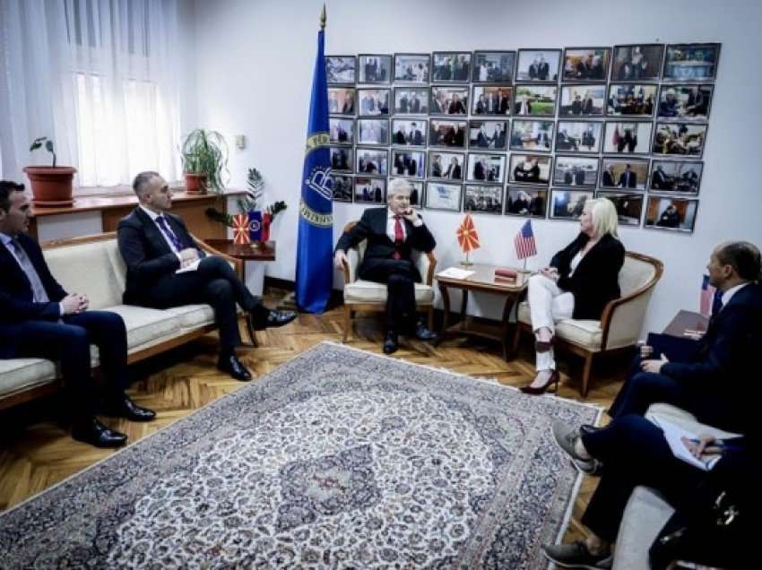 Ahmeti takoi ambasadoren e SHBA-së, diskutuan mbi misionin e integrimit në BE