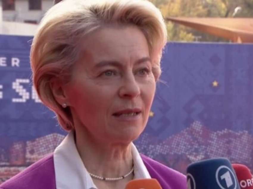 Von der Leyen në Tiranë: Ballkani Perëndimor duhet të vendosë nëse duan të jenë me BE-në apo me Rusinë
