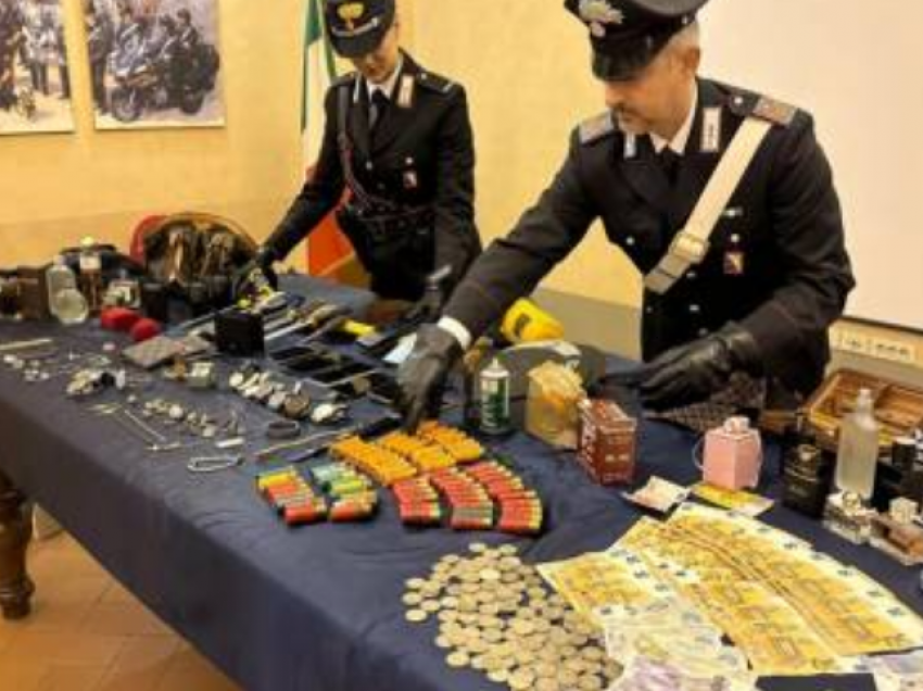 Krijuan bandë grabitësish, arrestohen 4 shqiptarët në Itali