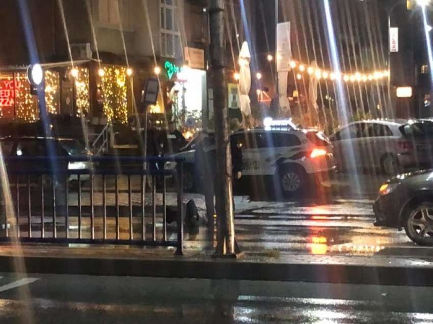 Këmbësori që goditet nga një veturë në Prishtinë