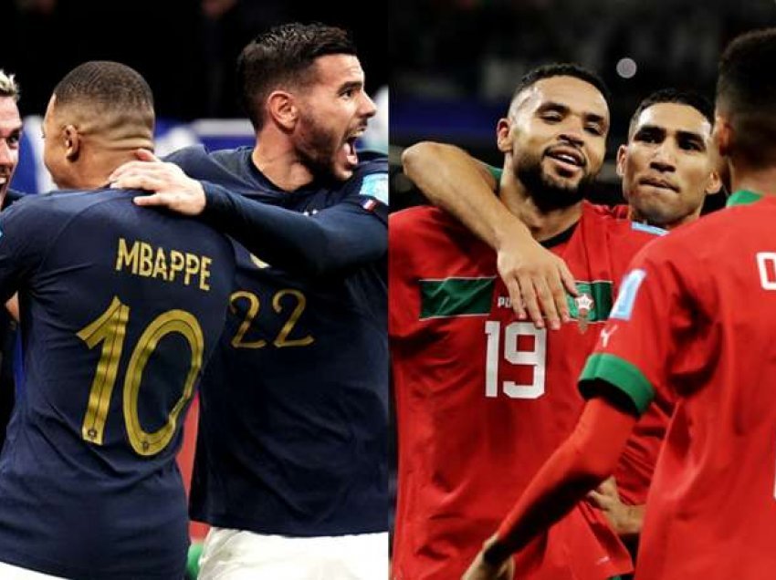 Gjysmëfinalja Franca - Maroku