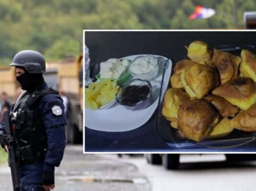 Banorët e Lagjes së Boshnjakëve në orët e vona iu dërgojnë policëve llokume dhe ushqim nga bylmeti