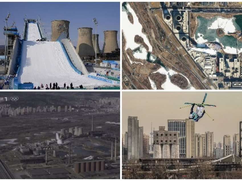 Zhgënjen “Pekin 2022”, pista e kërcimit të lirë ndodhet përpara...
