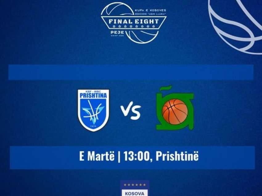 Sot gjysmëfinalja e parë Prishtina-Trepça