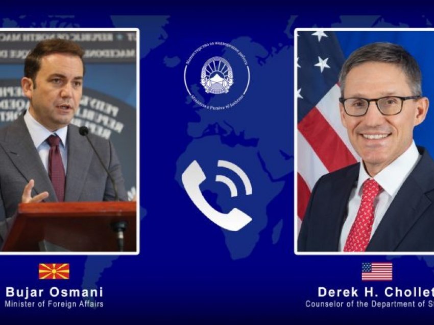 Osmani-Chollet: SHBA kërkon hapjen e shpejtë të negociatave mes Maqedonisë së Veriut dhe BE-së
