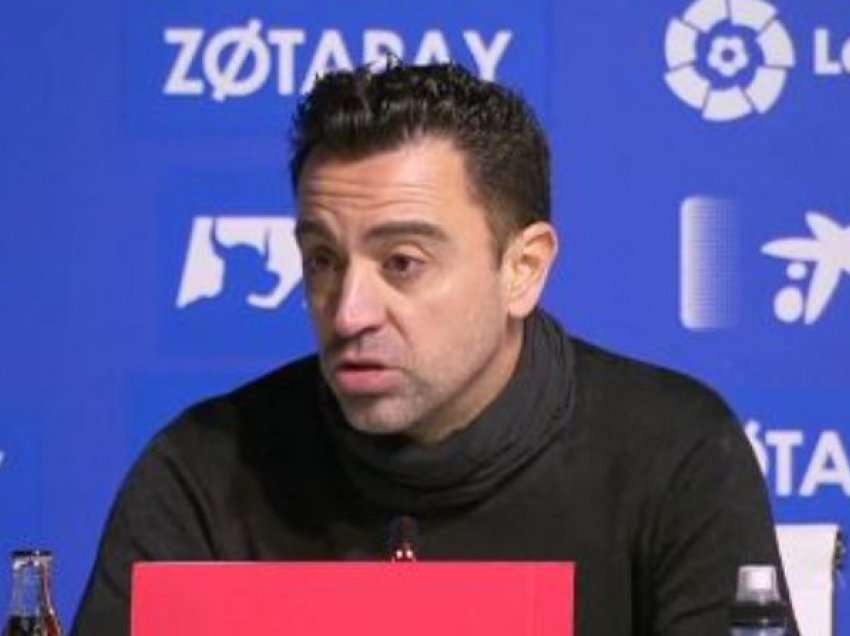 Xavi: Na duhen tre pikët me patjetër ndaj Valencias