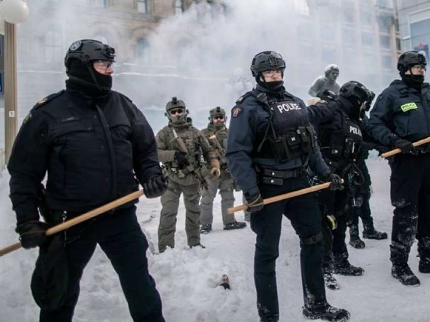 Protestat në Kanada, arrestohen 170 persona