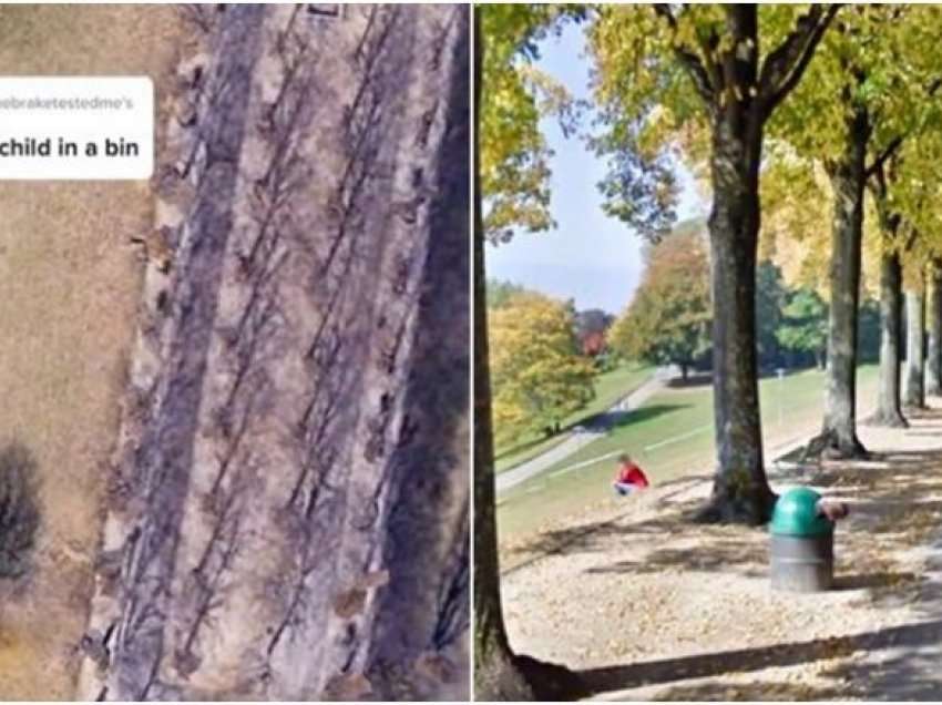 Përdoruesi i Google Maps mbeti i hutuar kur zbuloi një fëmijë ‘të ngecur në një kosh’ në një park të Zvicrës