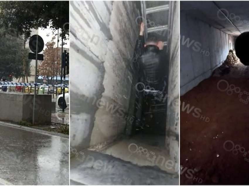 Puna e dy muajve, brenda tunelit të hapur në Tiranë për të grabitur bankën