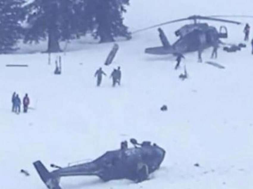 Pamjet/ Gjatë stërvitjeve ushtarake rrëzohen dy helikopterë Black Hawk të Gardës Kombëtare të Utah