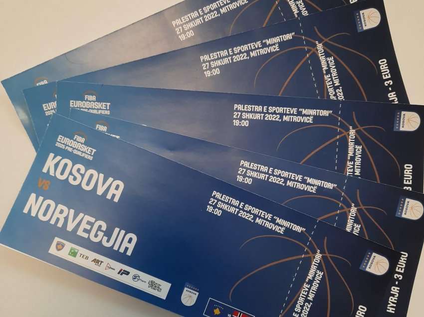 Të dielën dalin në shitje biletat për ndeshjen Kosovë-Norvegji, ky është çmimi