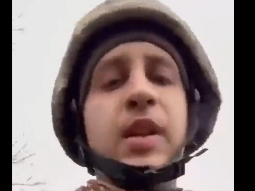 Ushtari ukrainas publikon video pas bombardimeve: Mami, babi, ju dua