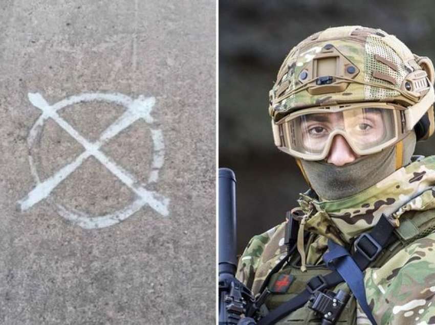 Simbolet misterioze që po shfaqen në kryeqytetin e Ukrainës, ky është kuptimi i tmerrshëm