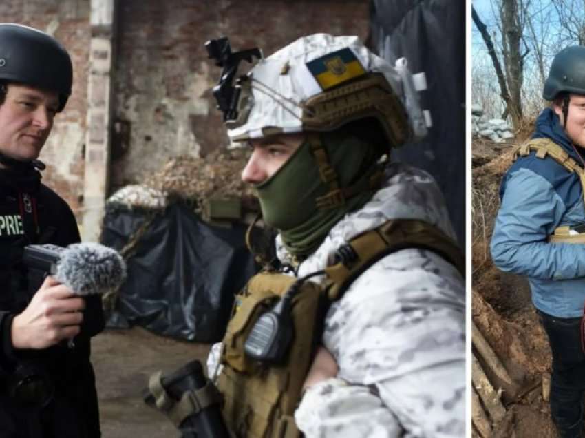 Dy gazetarë i shpëtojnë vdekjes në Ukrainë