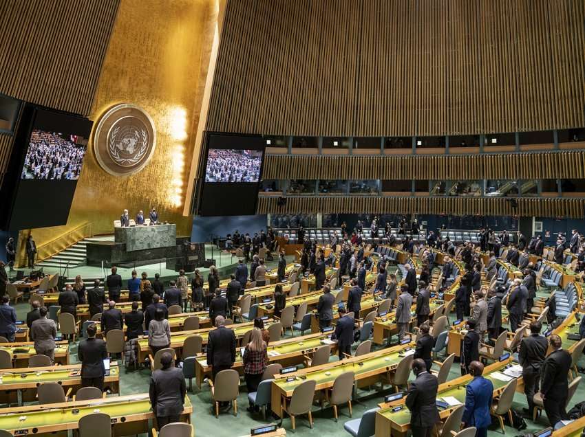 Pritet izolimi i Rusisë për pushtimin e Ukrainës, nga Asambleja e Përgjithshme e OKB-së