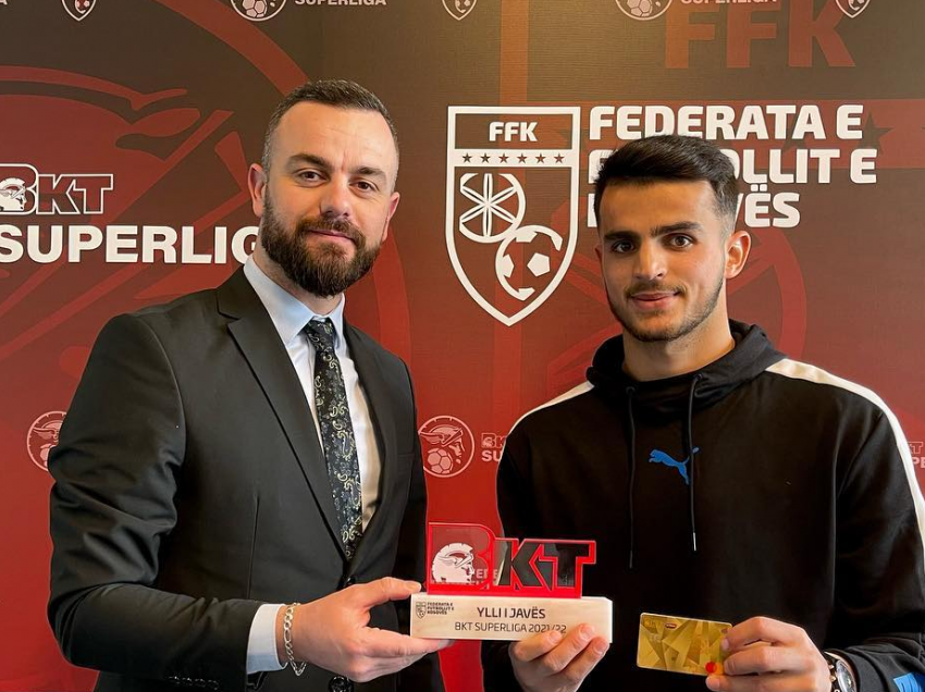 Valmir Veliu fiton çmimin javor për futbollistin e javës