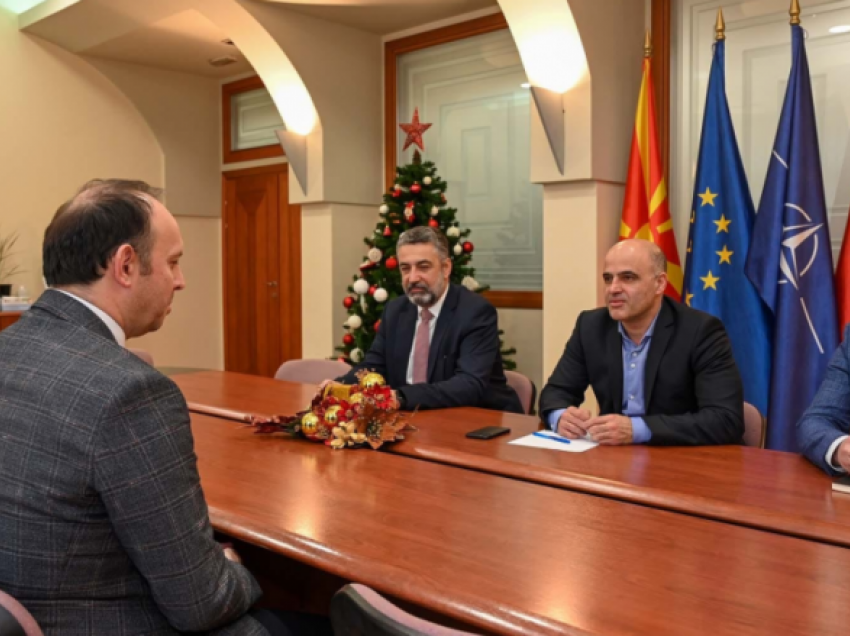 Kovaçevski në takim me Gashin, diskutojnë për planin qeveritar