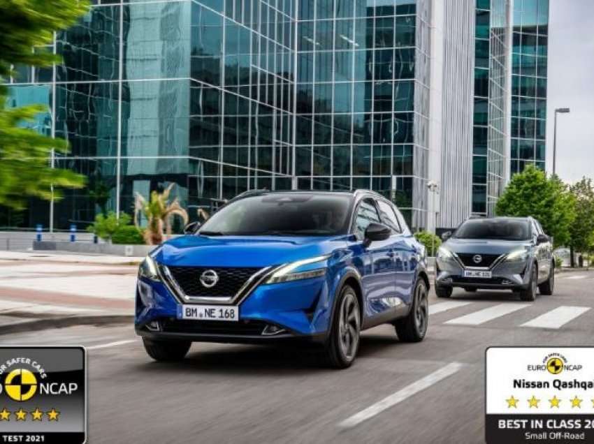 Nissan Qashqai fiton çmimin për klasin më të mirë nga Euro NCAP 2021