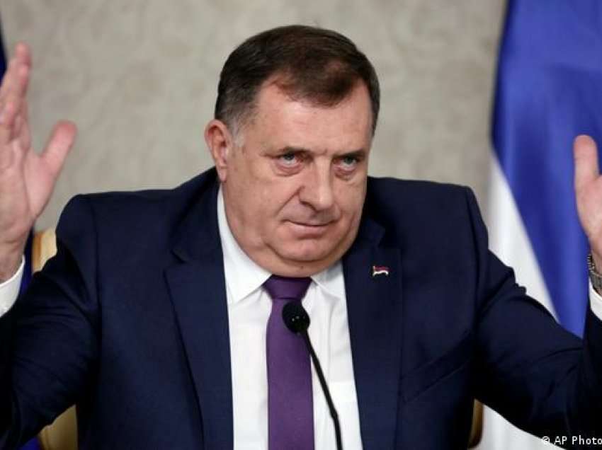 DW: SHBA sanksionon për korrupsion liderin serb të Bosnjës Milorad Dodik