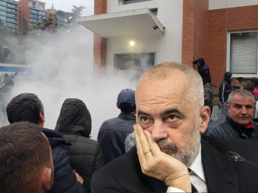 Dhuna në protestën e Berishës, ky është reagimi epik i Edi Ramës