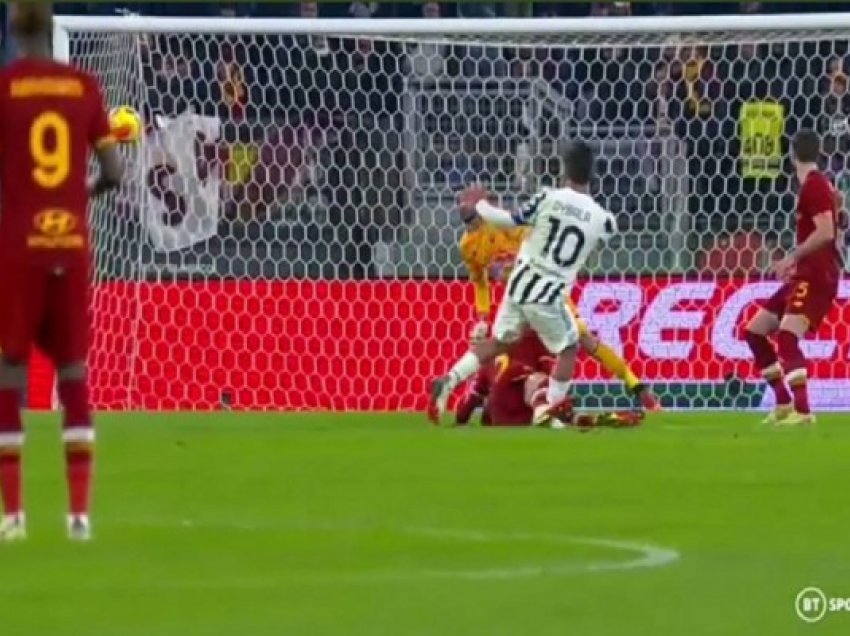 Bie goli i dytë në ndeshjen mes Romës dhe Juventusit