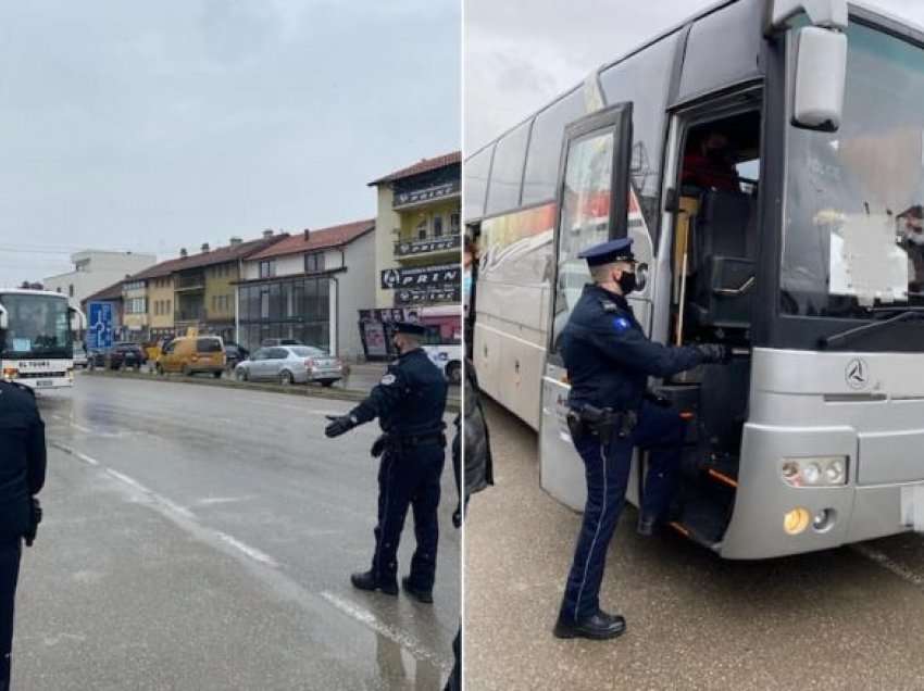 Policia në rajonin e Prizrenit shqipton 580 gjoba në trafik dhe mosrespektim të masave anti-COVID