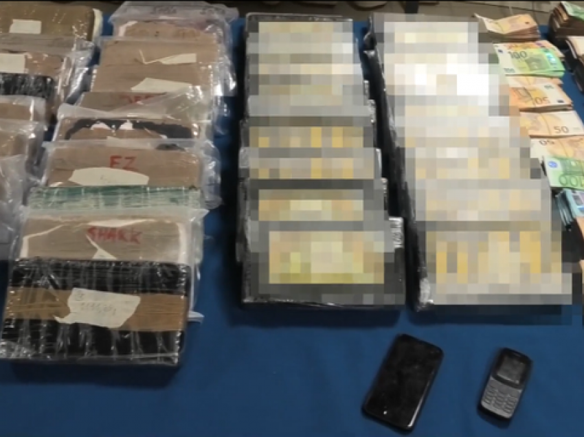 Itali, u kapën me 50 kg kokainë e 400 mijë euro cash, në pranga 2 shqiptarë