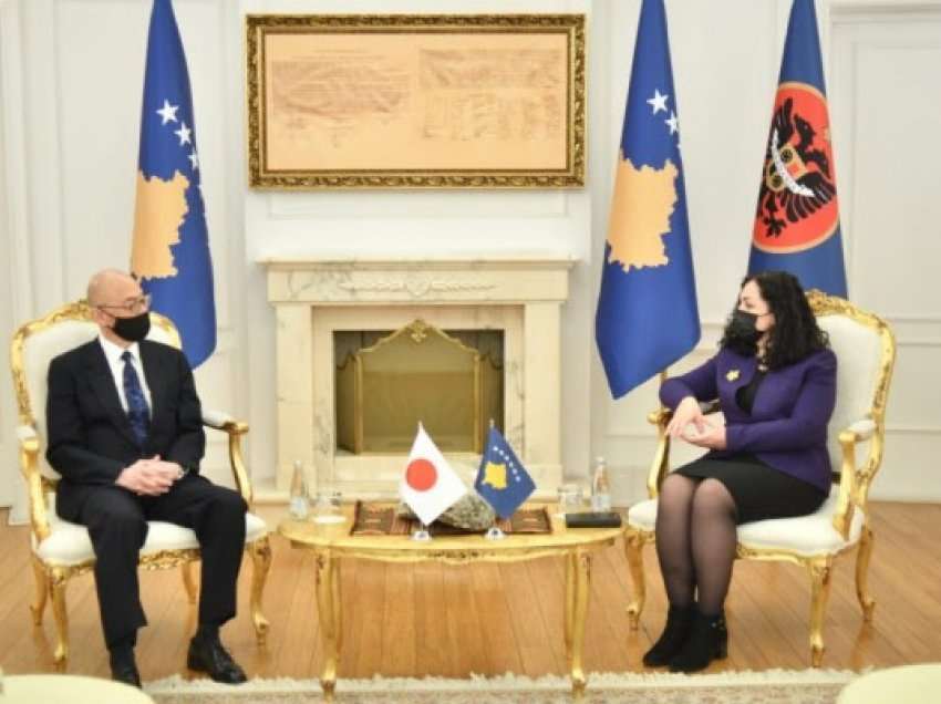 ​Osmani priti të ngarkuarin me punë në ambasadën e Japonisë në Kosovë