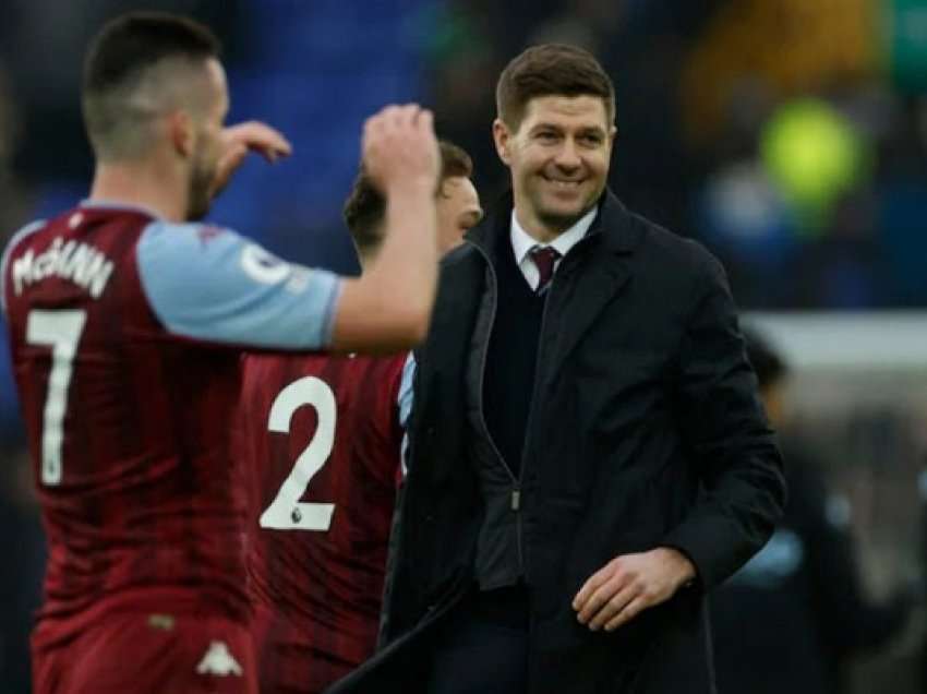 Ja gjesti i Gerrard drejt tifozëve të Everton pas fitores së Aston Villas