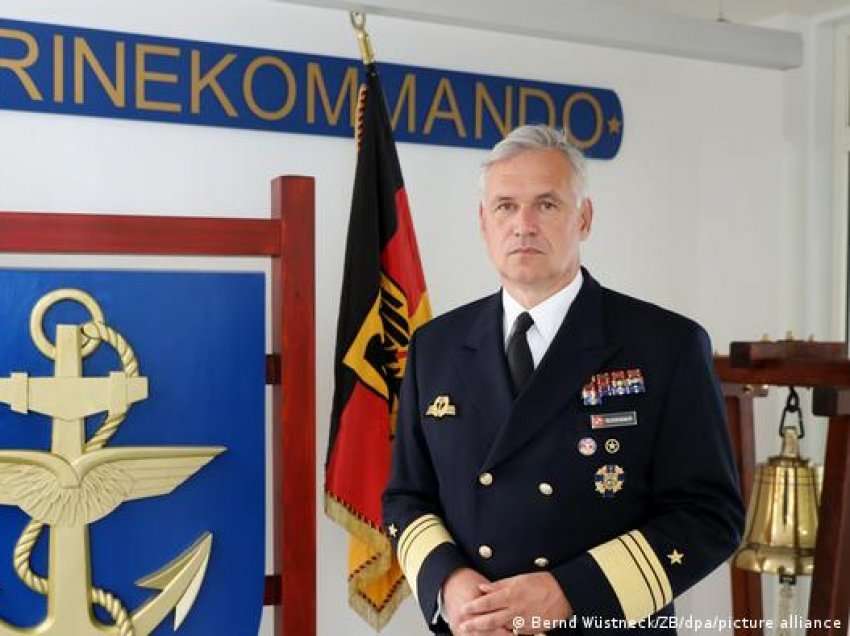 Kreu i Marinës Gjermane jep dorëheqjen pas deklaratës mbi konfliktin Rusi - Ukrainë