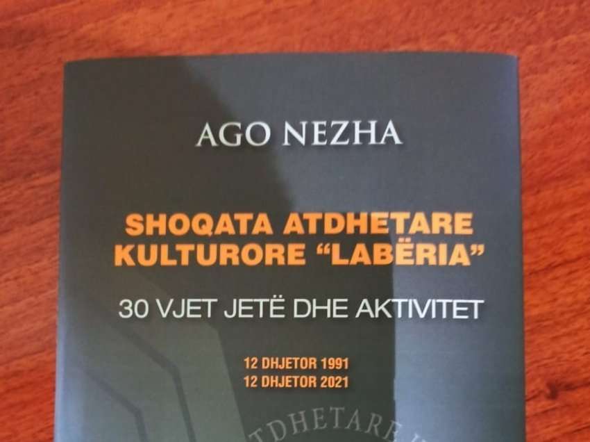 Profesor Ago Nezha, vjen me librin e ri, “Kushtetuta e Shoqatës Labëria”