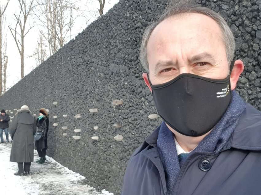 Avdullah Hoti në Ukrainë, në përkujtim të Holokaustit  