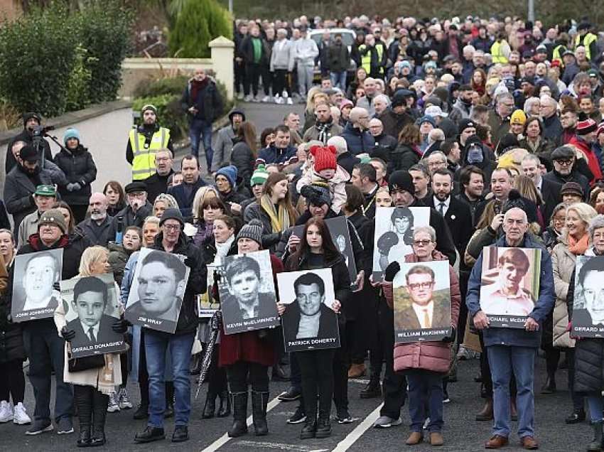 Në Irlandë të Veriut shënohet 50-vjetori i masakrës së të dielës së përgjakshme