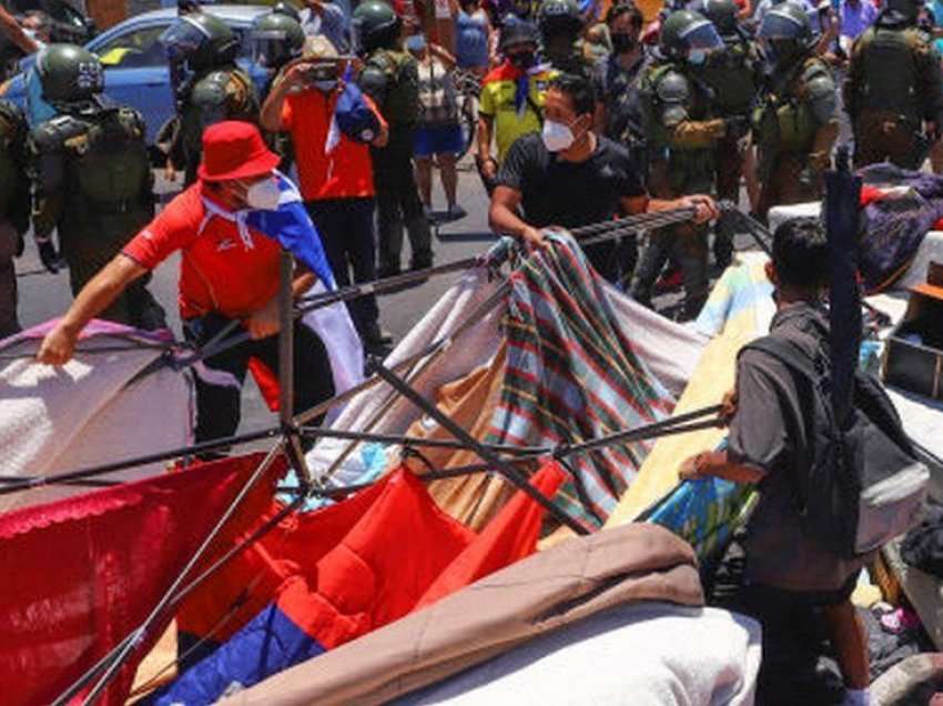Kilianët protestojnë kundër migrantëve nga Venezuela