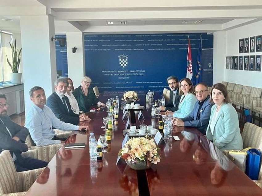 ​Nagavci-Fuchs dakordohen për zgjerimin e bashkëpunimit në arsim Kosovë-Kroaci