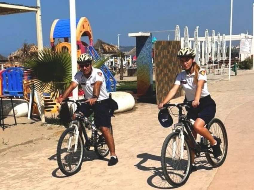​Policia e Shqipërisë nis patrolimin me biçikleta në zonat bregdetare