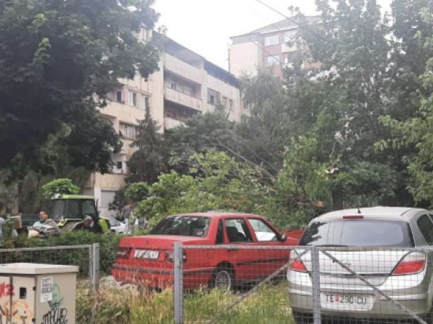 Era e fuqishme shkaktoi dëme edhe në Tetovë