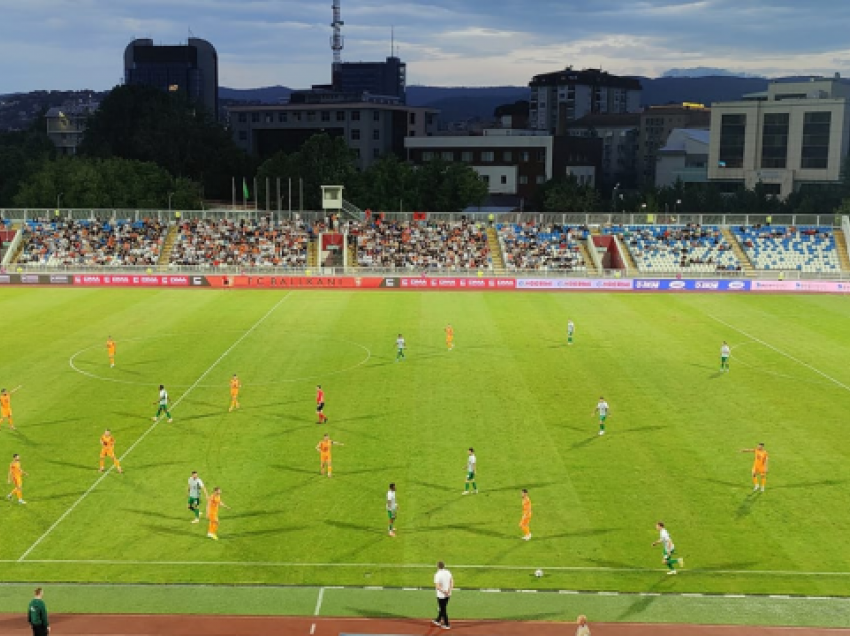 Ballkani debuton me barazim në Champions League 