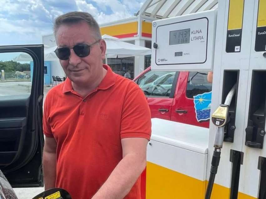 Lekaj flet nga një pompë në Kroaci, tregon sa po shitet nafta