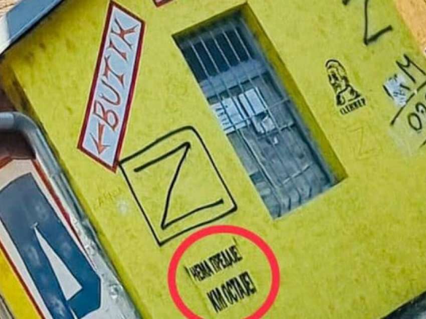 ​Grafite të reja provokuese në Mitrovicën e veriut