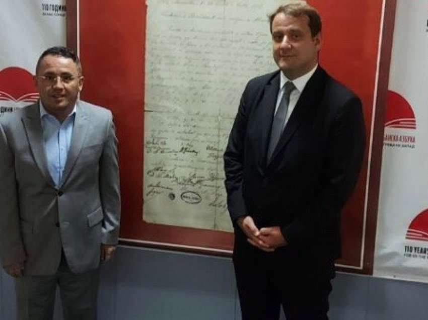 Ambasadori Qehaja vizitoi ITSHKSH, premtoi bashkëpunim përmbajtësor ndërinstitucional