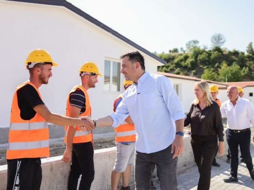 Rindërtimi/ Veliaj dhe Krifca në Baldushk: Me lagjet e reja në mbyllim me sukses rindërtimin në zonat rurale