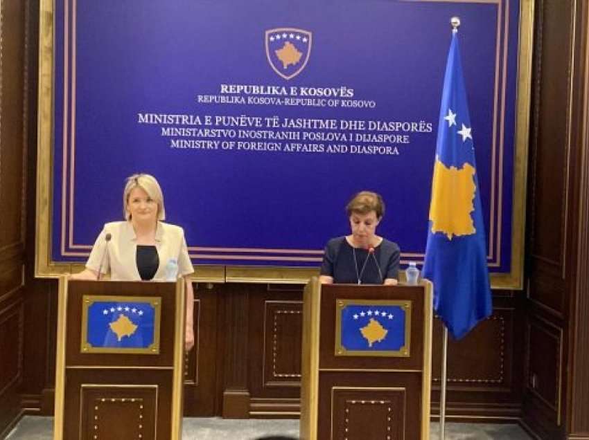 Ministrja Gërvalla i prezanton dy projekte për diasporën