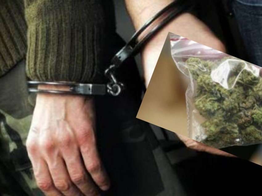 Prangoset një person në Prishtinë, policia i gjeti marihuanë
