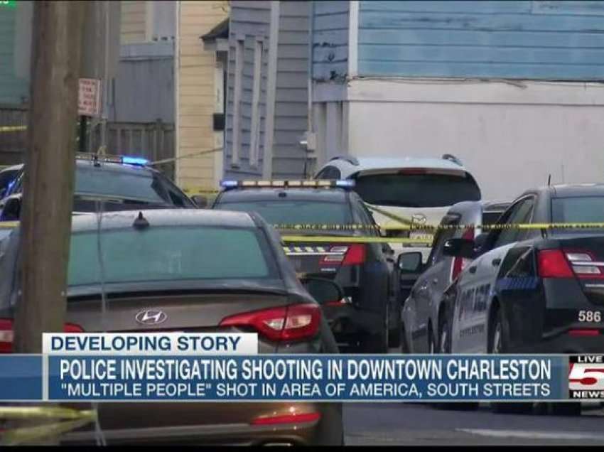 Dhjetë të plagosur dhe tre policë të lënduar pas të shtënave me armë në Charleston të SHBA-së