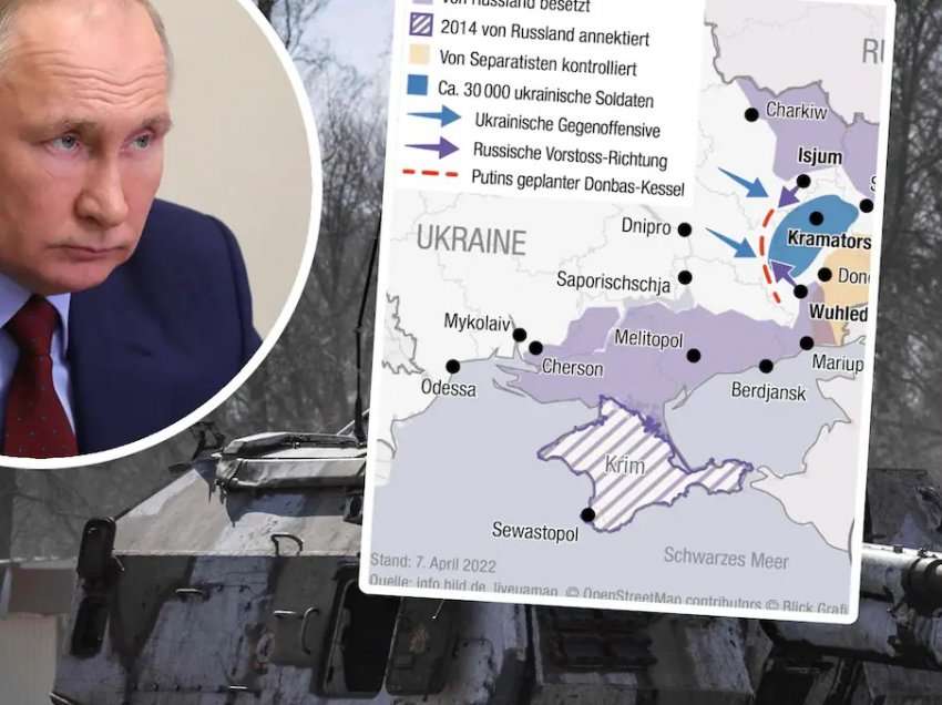 Media zvicerane tregon arsyet pse Putini nuk mund të pushtojë të gjithë Ukrainën