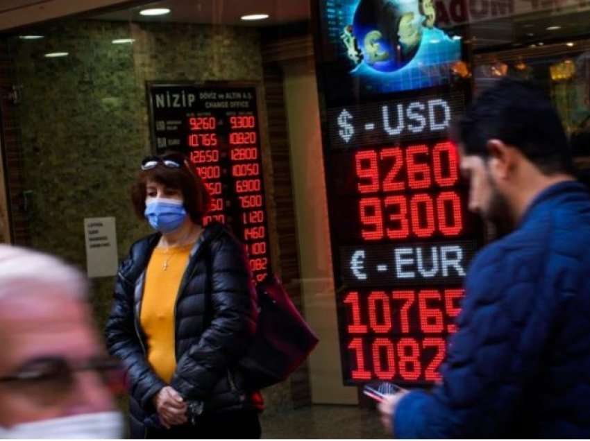 Inflacioni në Turqi arrin nivel rekord