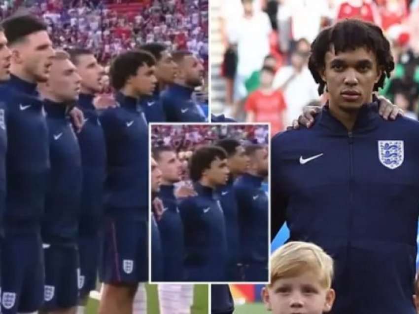 Alexander-Arnold kritikohet ashpër pasi refuzoi ta këndojë himnin kombëtar para ndeshjes së Anglisë me Hungarinë