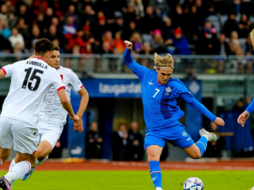 Shqipëria zhvilloi një ndeshje me dy fytyra kundër Islandës