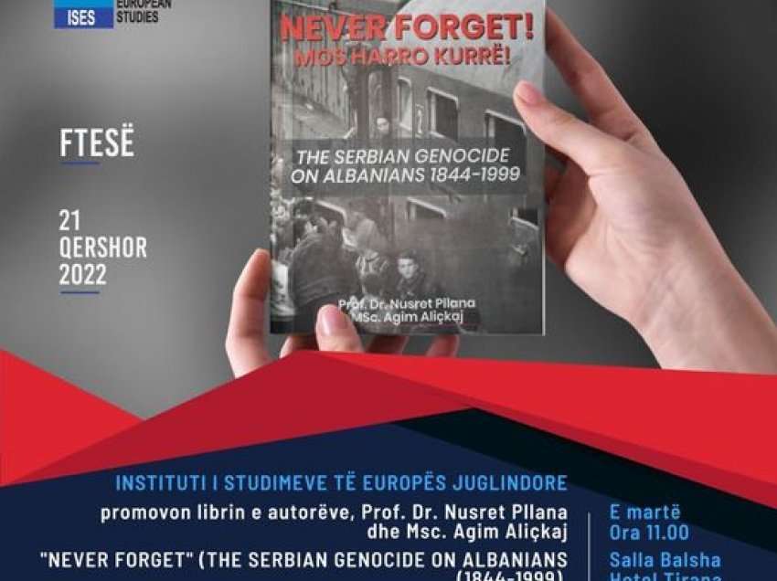 Në Tiranë do të promovohet libri “Never Forget” , i pranishëm në ngjarje edhe Sali Berisha 